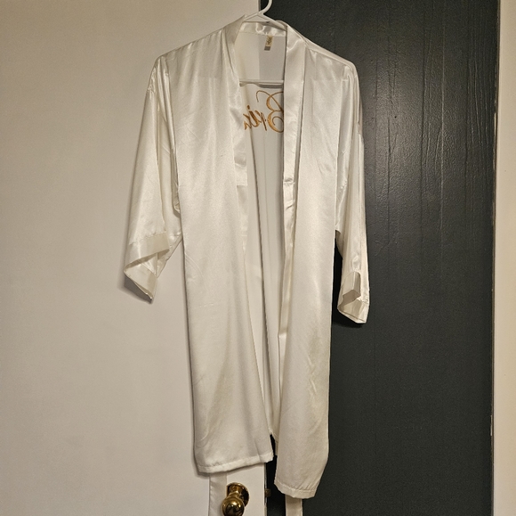 Satin Bride Robe - Picture 3 of 3